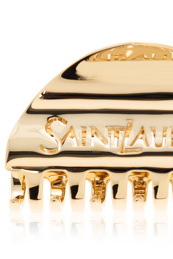 ヘアアクセサリー Saint Laurent HAIR ACCESSORIES (820845Y1500) Saint Laurent Logo hairpin | Women's Accessories | Vitkac
